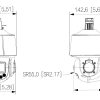 ĀRĒJĀ ĀTRAS ROTĀCIJAS IP KAMERA SD3E405DB-GNY-A-PV1 TiOC WizSense - 3.7 Mpx 2.7 ... 13.5 mm DAHUA