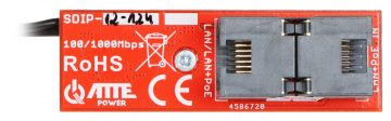 POE BAROŠANAS ADAPTERIS SDIP-12-124 ATTE