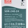 ПЕРЕКЛЮЧАТЕЛЬ АДАПТЕР СЕТЕВОЙ БЛОК ПИТАНИЯ SDR-240-24 MEAN WELL