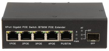 POE SWITCH / EXTENDER SPT-POE/4-POE-BT 4-PORT SFP GTX POE SWITCH / EXTENDER SPT-POE/4-POE-BT 4-PORT SFP GTX