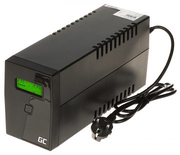 UPS AKUMULATORS UPS01/LCD 600 VA Green Cell