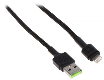 VADS USB-A/LIGHTNING/0,3M-GC PowerStream 0,3 m Green Cell