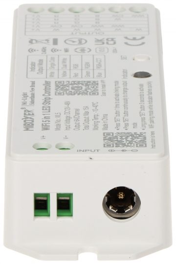 LED APGAISMOJUMA KONTROLIERIS WL5 Wi-Fi, 2.4 GHz, RGBCCT (RGBWW) 12 ... 48 V DC MiBOXER / Mi-Light