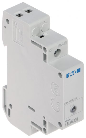 LED INDIKATORS Z-EL/G230 UZSTĀDĪŠANAI UZ DIN (TS-35) SLIEDES EATON