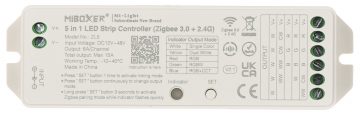 LED APGAISMOJUMA KONTROLIERIS ZigBee, ZL5 ZigBee, 2.4 GHz, RGBCCT (RGBWW) 12 ... 48 V DC MiBOXER / Mi-Light