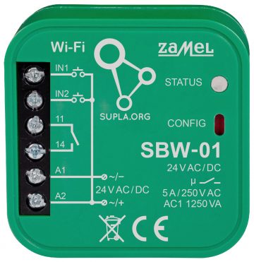 KOMPLEKTS ZSW-01 SUPLA ZAMEL