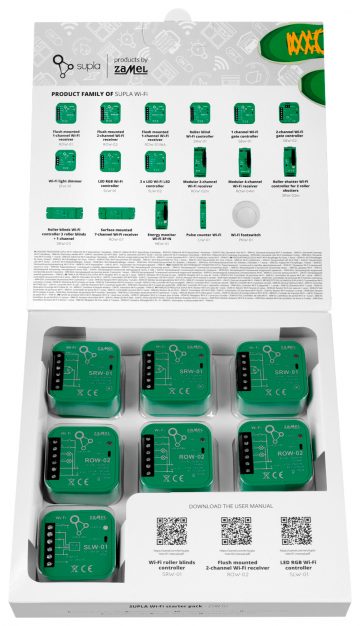 KOMPLEKTS ZSW-02 SUPLA ZAMEL