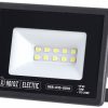 Prožektors, LED, Horoz, PEGASUS, 10W, 1100lm, 6400K, IP65, melns (Kopija)