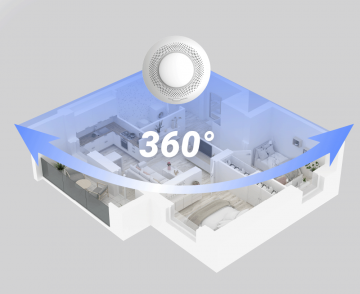 Ezviz T4C bezvadu viedais dūmu detektors (CS-T4C) Ezviz T4C bezvadu viedais dūmu detektors (CS-T4C)