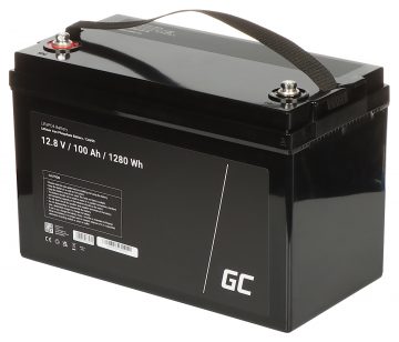 АККУМУЛЯТОР 12,8 В/100 А·ч/LIFEPO4-GC Green Cell АККУМУЛЯТОР 12,8 В/100 А·ч/LIFEPO4-GC Green Cell