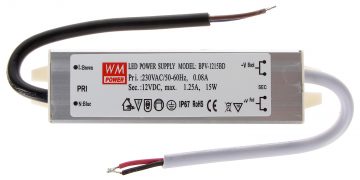 SLĒGIERĪCES ADAPTERIS TĪKLA BAROŠANAS BLOKS 12V/1.25A-LED SLĒGIERĪCES ADAPTERIS TĪKLA BAROŠANAS BLOKS 12V/1.25A-LED