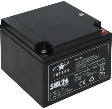 АККУМУЛЯТОР 12В/26АЧ-7ЗВЕЗД