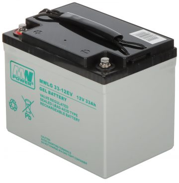 Гелевые аккумуляторы 12V/33AH-MWLG MW Power Гелевые аккумуляторы 12V/33AH-MWLG MW Power