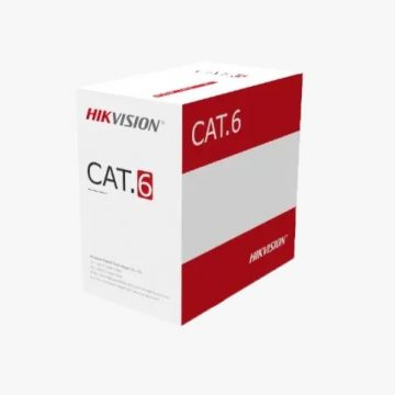 Iekštelpu tīkla kabelis Hikvision UTP Cat.6 CU AWG24 0.53mmIekštelpu tīkla kabelis Hikvision UTP Cat.6 CU AWG24 0.53mm