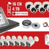 MONITORINGA KOMPLEKTS APTI-NVR16-16IPCTB 16 KAMERAS + DVR