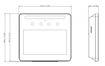 КОНТРОЛЛЕР ДОСТУПА ASI3213G-MW DAHUA