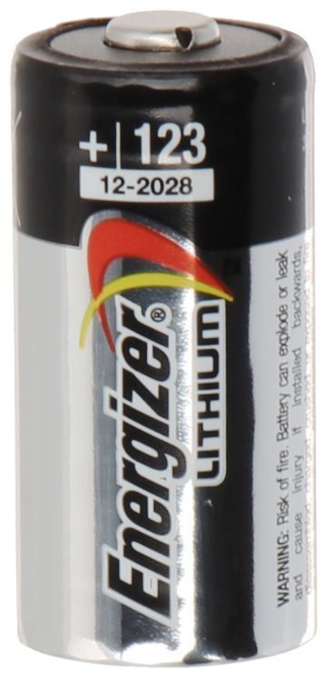 LITIJA BATERIJA BAT-CR123A/E 3 V CR123A ENERGIZER