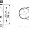 Кронштейн для датчика движения BRACKET-E-AGATE-EX SATEL Кронштейн для датчика движения BRACKET-E-AGATE-EX SATEL