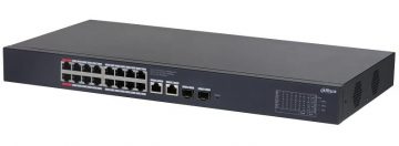 Сетевой коммутатор 20 портов 16POE 1G/CS4220-16GT-240 DAHUA Сетевой коммутатор 20 портов 16POE 1G/CS4220-16GT-240 DAHUA