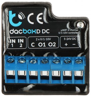 KAHE KANALIGA NUTIKONTROLLER DACBOXD-DC Wi-Fi, 5...24 V DC