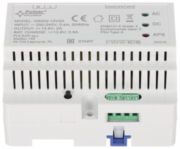 БЕСПЕРЕБОЙНЫЙ ИМПУЛЬСНЫЙ ИСТОЧНИК ПИТАНИЯ DING2-12V2A PULSAR