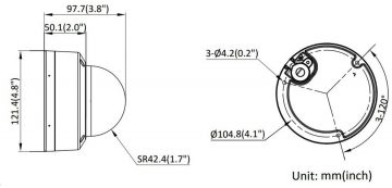 IP PRETVANDĀLISMA KAMERA DS-2CD2187G2H-LISU(2.8MM)(EF) Smart Hybrid Light ColorVu - 8.3&nbsp;Mpx 4K UHD Hikvision