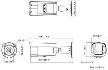 IP PRETVANDĀLISMA KAMERA DS-2CD2647G2HT-LIZS(2.8-12)(EF)(BLACK) Smart Hybrid Light ColorVu - 4&nbsp;Mpx MOTOZOOM Hikvision