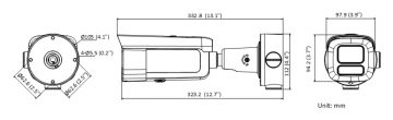 IP PRETVANDĀLISMA KAMERA DS-2CD2663G2-LIZS2U(2.8-12MM) Smart Hybrid Light AcuSense - 6 Mpx - MOTOZOOM Hikvision