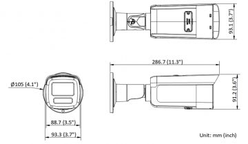 IP KAMERA DS-2CD2T47G2H-LI(2.8MM)(EF)(BLACK) Smart Hybrid Light ColorVu - 4 Mpx Hikvision IP KAMERA DS-2CD2T47G2H-LI(2.8MM)(EF)(BLACK) Smart Hybrid Light ColorVu - 4 Mpx Hikvision
