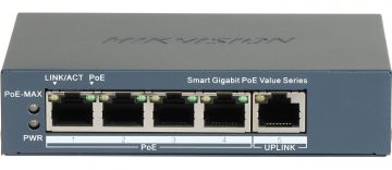 SWITCH POE DS-3E1505P-EI/M 4-PORTU Hikvision