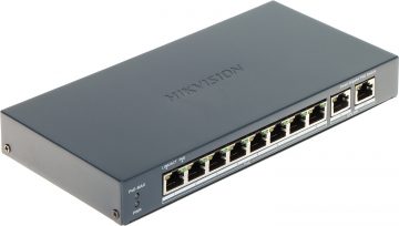 SWITCH POE DS-3E1510P-EI 8-PORTU HikvisionSWITCH POE DS-3E1510P-EI 8-PORTU Hikvision