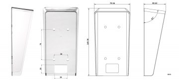 VIRSAPMETUMA LIETUS PĀRSEGS DS-KABV6113-RS/SURFACE Hikvision VIRSAPMETUMA LIETUS PĀRSEGS DS-KABV6113-RS/SURFACE Hikvision