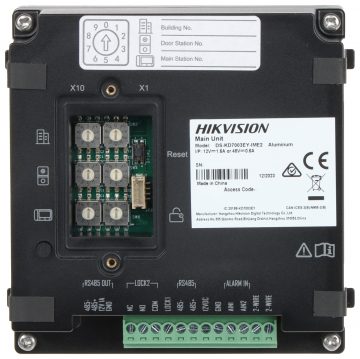 VIDEO DOMOFONS DS-KD7003EY-IME2/ALUMINUM Hikvision