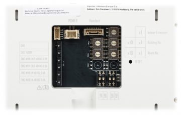 VIDEO DOMOFONA KOMPLEKTS DS-KIS704EY-ACW2/ALUMINUM Hikvision