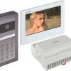 VIDEO DOMOFONA KOMPLEKTS DS-KIS704EY-ACW2/ALUMINUM Hikvision