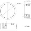 TĪKLA GRIESTU SKAĻRUNIS DS-QAZ1203G1-BE 3 W Hikvision