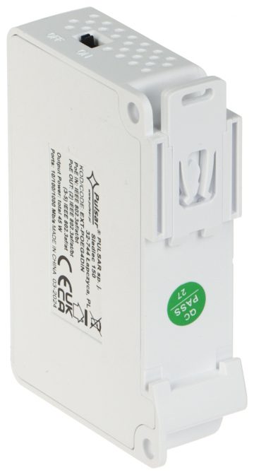 EXPANDER ETHERNET+PoE EXT-POEG4DIN PULSAR