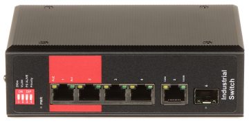 INDUSTRIĀLAIS PĀRSLĒGS POE GTX-P1-5-41GSFP 4-PORTU SFP