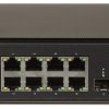 INDUSTRIĀLAIS PĀRSLĒGS POE GTX-PLM1-10-8G2SFP 8-PORTU SFP