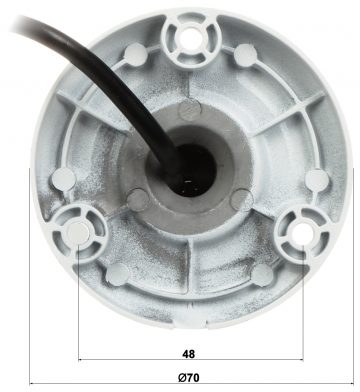 AHD, HD-CVI, HD-TVI, PAL KAMERA HAC-B2A21-U-0360B - 1080p 3.6&nbsp;mm DAHUA