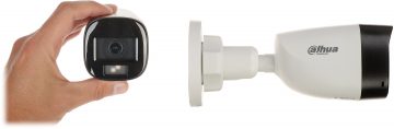 AHD, HD-CVI, HD-TVI, CVBS KAMERA HAC-HFW1200CL-IL-A-0280B-S6 Smart Dual Light - 1080p 2.8 mm DAHUA