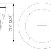 AHD, HD-CVI, HD-TVI, PAL KAMERA HAC-T2A21-U-0280B - 1080p 2.8 mm DAHUA
