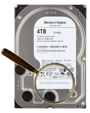 VDIGITĀLĀ VIDEOIERAKSTĪTĀJA DISKS HDD-WD42PURU 4TB 24/7 WESTERN DIGITAL