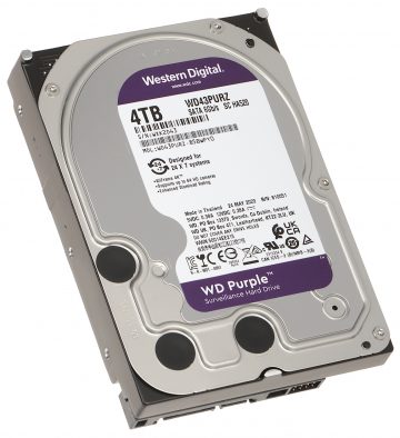 VDIGITĀLĀ VIDEOIERAKSTĪTĀJA DISKS HDD-WD43PURZ 4TB 24/7 WESTERN DIGITALVDIGITĀLĀ VIDEOIERAKSTĪTĀJA DISKS HDD-WD43PURZ 4TB 24/7 WESTERN DIGITAL
