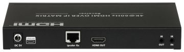 PAPLAŠINĀTĀJA UZTVĒRĒJS HDMI-EX122E-RX PAPLAŠINĀTĀJA UZTVĒRĒJS HDMI-EX122E-RX