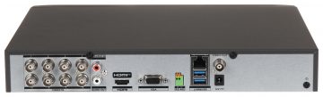 AHD, HD-CVI, HD-TVI, CVBS, IP REJESTRATORS IDS-7208HUHI-M1/X 8 KANĀLI AcuSense Hikvision