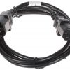 STRĀVAS VADS IEC320-C13/IEC320-C14/1.8M 1.8 m Lanberg