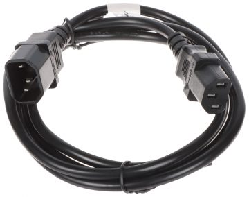 STRĀVAS VADS IEC320-C13/IEC320-C14/1.8M 1.8 m Lanberg