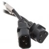 STRĀVAS VADS IEC320-C13/IEC320-C14/1.8M 1.8 m Lanberg