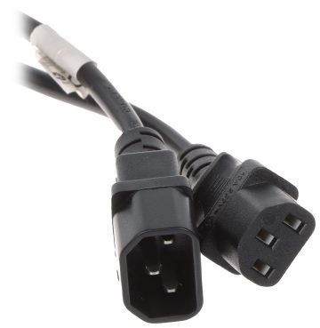 STRĀVAS VADS IEC320-C13/IEC320-C14/1.8M 1.8 m Lanberg